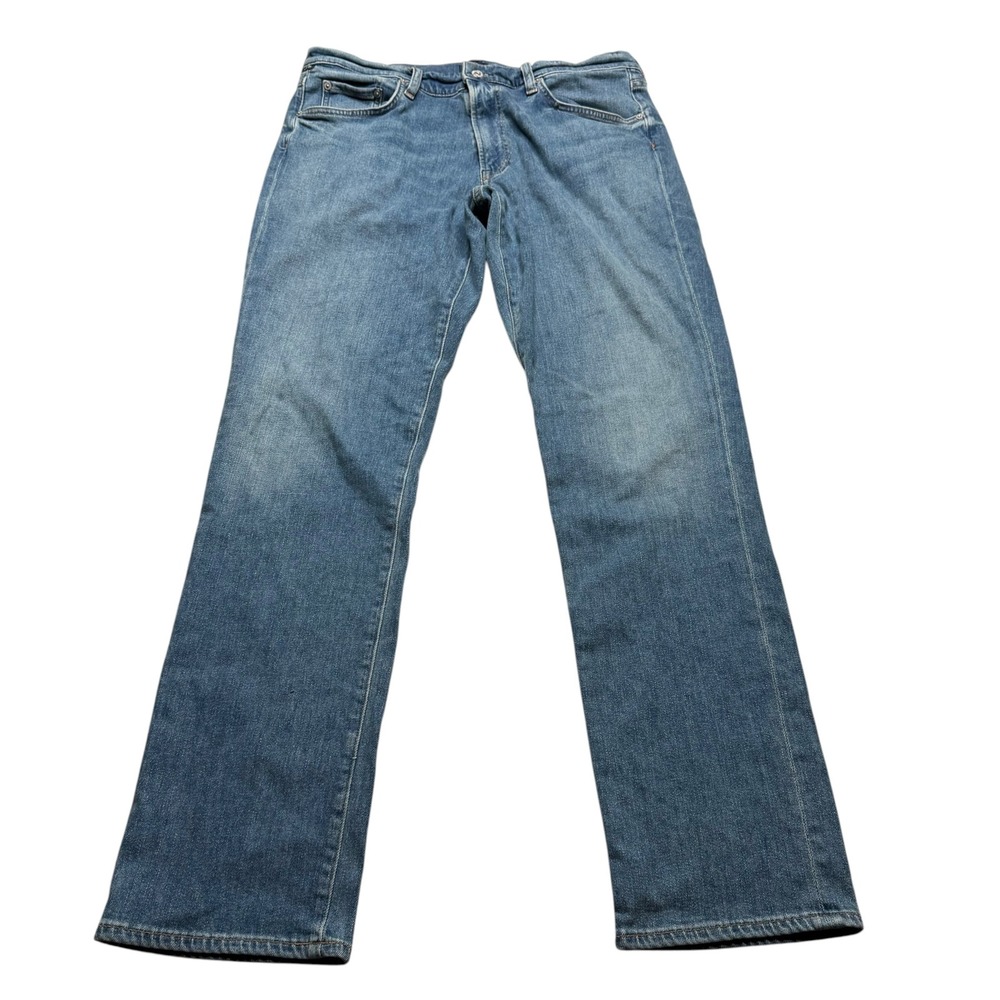CITIZENS OF HUMANITY Gage Jeans Blue Cashmere Blend Men's Size 34 Medium Wash